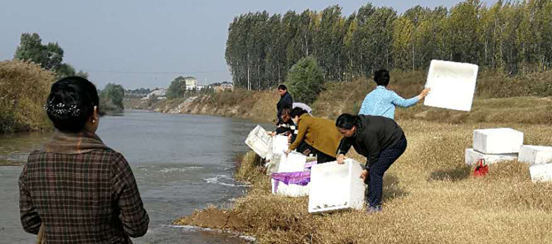 焦作市綠洲懷藥生物科技有限公司： 積極參加放生活動，保護生態(tài)